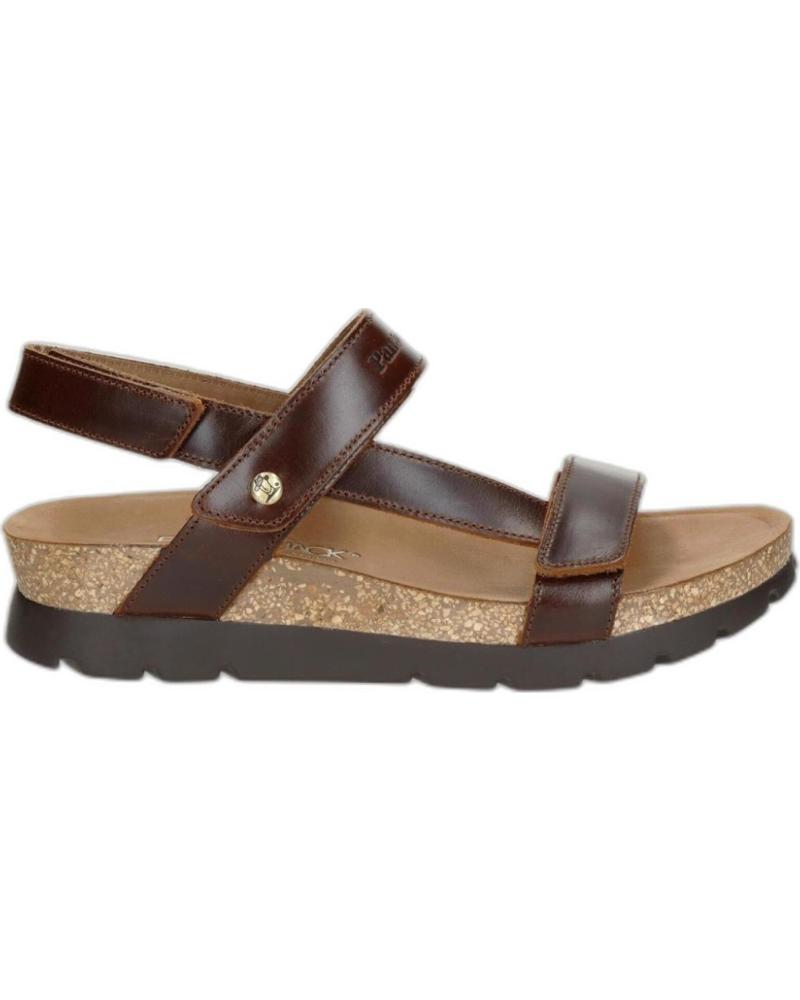 PANAMA JACK SANDALIAS SULIA CLAY B1 DE PIEL EN MARRÓN MARRON