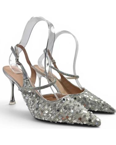 TIMBOS SANDALIA TACÓN FIESTA 132741 PLATA PLATEADO