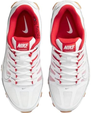NIKE REAX 8 TR MESH BLANCO-GRIS-ROJO PARA HOMBRE - 42 VARIOS COLORES