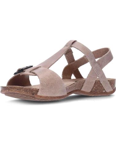 INTERBIOS SANDALIAS 4462 NATURE BEIGE PARA MUJER BEIG