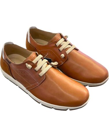 BAERCHI ZAPATOS CASUAL HOMBRE 2002 CUERO CARAMELO VARIOS COLORES
