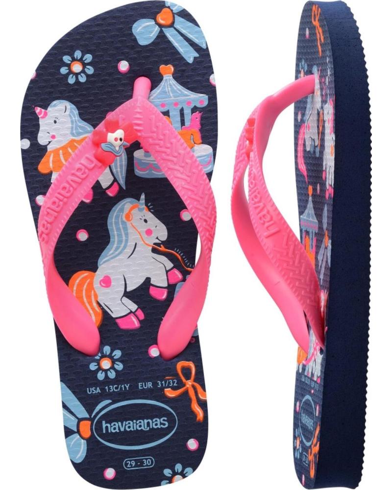 HAVAIANAS CHANCLAS NINA MODELO 4103405H 5557MRNROS