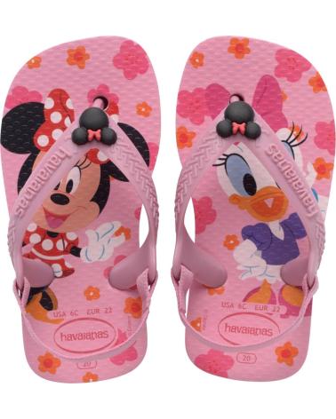 HAVAIANAS CHANCLAS PARA NIÑA MODELO 4137007H 9321ROSA