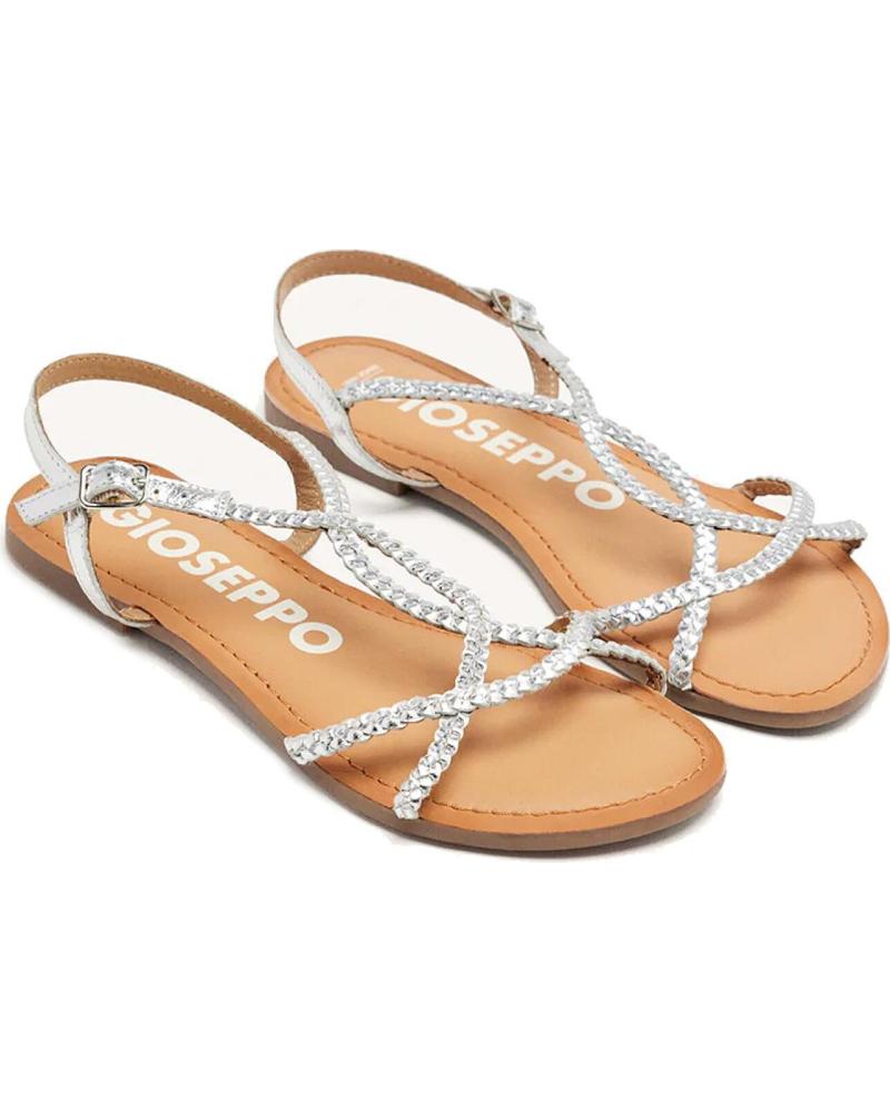 GIOSEPPO SANDALIAS NIOAQUE PLATA