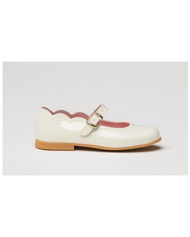 Schuhe ANGELITOS  für Mädchen FRANCESITA PIEL 1100  BEIGE