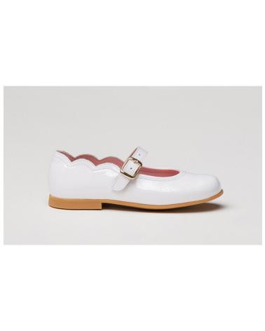 Bailarinas per Bambina ANGELITOS FRANCESITA PIEL 1100 BLANCO