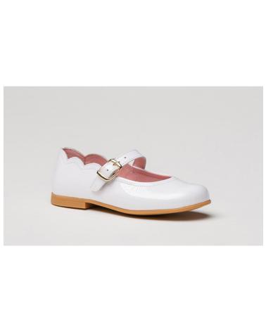 Bailarinas per Bambina ANGELITOS FRANCESITA PIEL 1100 BLANCO