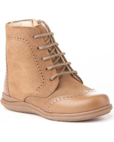 Stivaletti per Bambina ANGELITOS PASCUALONA PIEL 1003 TAUPE