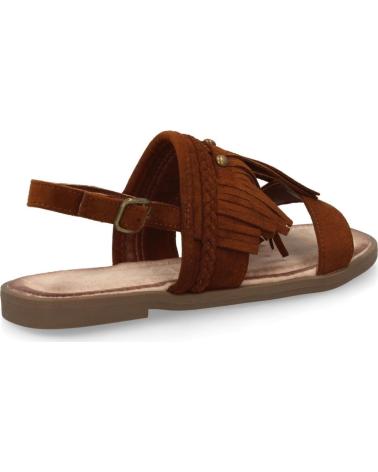 SPORT3PUNTO0 SANDALIAS TF1108 CON FLECOS EN ANTE COLOR CAMEL VARIOS COLORES