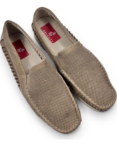 TIMBOS MOCASÍN CÓMODO PICADO 132863 MARRóN