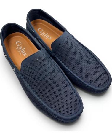 TIMBOS MOCASÍN PICADO MARINO 132843 AZUL