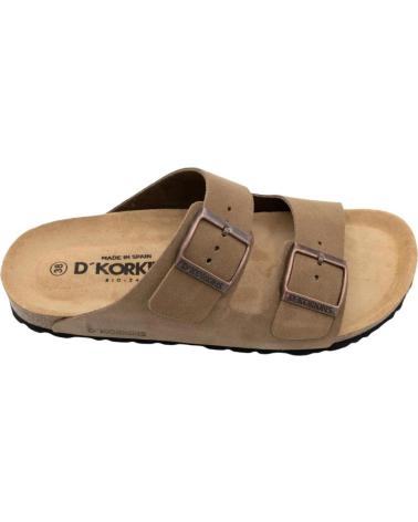 DKORKINS SANDALIA BIO ANATÓMICA D´KORKINS PARIS CANELA
