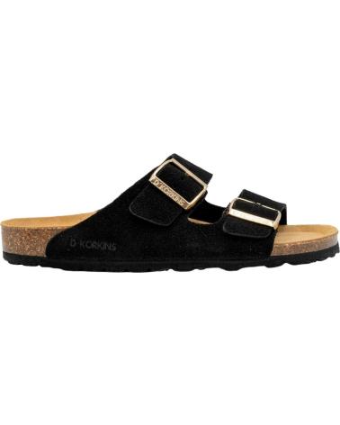 DKORKINS SANDALIA BIO ANATÓMICA D´KORKINS PARIS NEGRO