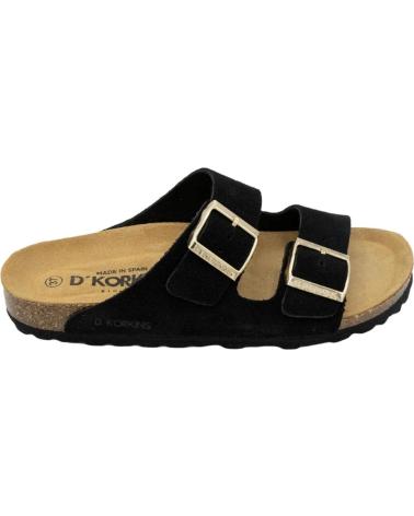 DKORKINS SANDALIA BIO ANATÓMICA D´KORKINS PARIS NEGRO