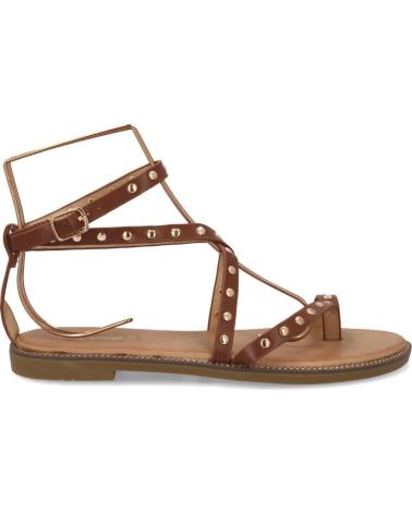 SPORT3PUNTO0 SANDALIAS TF6069 COLOR CAMEL CON TACHUELAS VARIOS COLORES