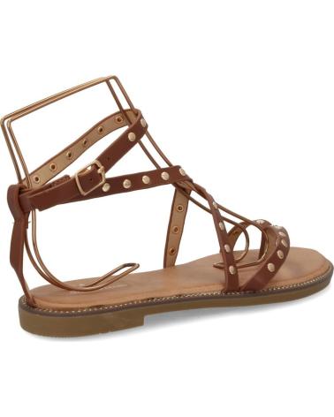 SPORT3PUNTO0 SANDALIAS TF6069 COLOR CAMEL CON TACHUELAS VARIOS COLORES