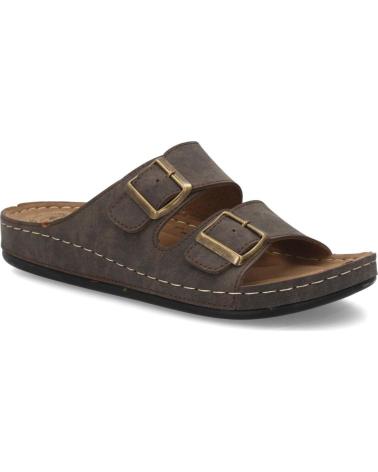 SPORT3PUNTO0 SANDALIAS 4824 MARRÓN DOBLE HEBILLA VARIOS COLORES