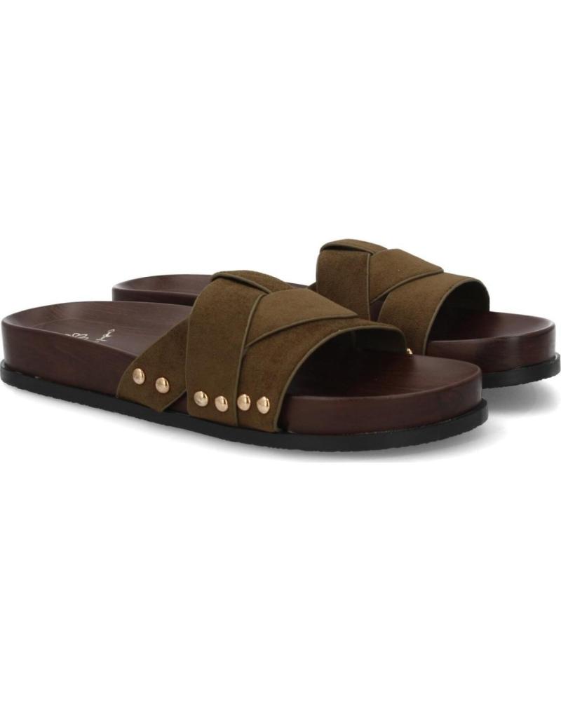 SPORT3PUNTO0 SANDALIAS OH-578 DE ANTE CON TACHUELAS VARIOS COLORES