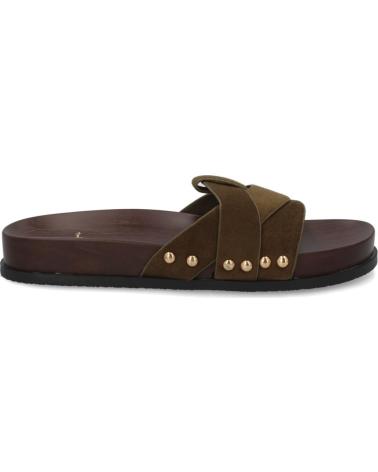 SPORT3PUNTO0 SANDALIAS OH-578 DE ANTE CON TACHUELAS VARIOS COLORES