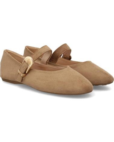 SPORT3PUNTO0 BAILARINAS KK-1042 CAMEL CON HEBILLA VARIOS COLORES