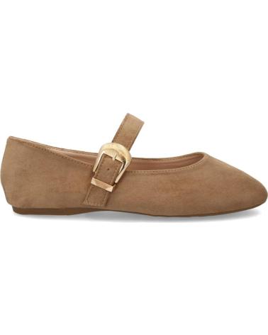 SPORT3PUNTO0 BAILARINAS KK-1042 CAMEL CON HEBILLA VARIOS COLORES