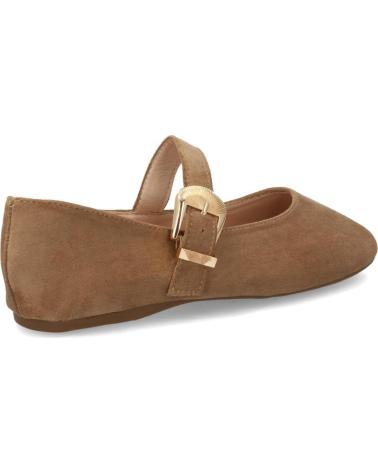 SPORT3PUNTO0 BAILARINAS KK-1042 CAMEL CON HEBILLA VARIOS COLORES