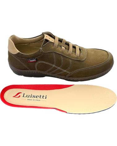 LUISETTI ZAPATOS GRASO OLIVA 37104GS VARIOS COLORES