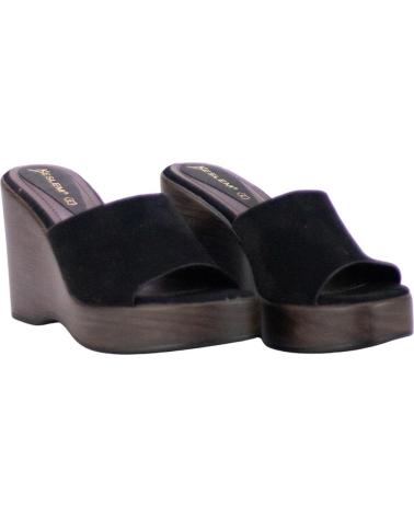 KESLEM ZUECOS DE PLATAFORMA 903-652 NEGRO