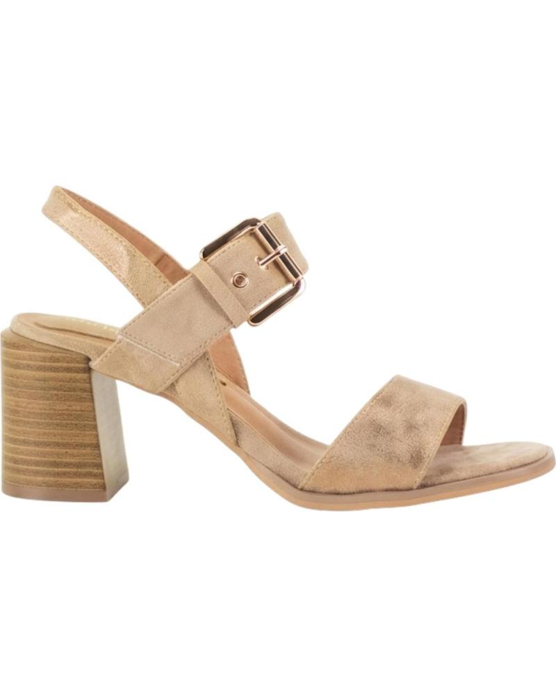 KESLEM SANDALIA LA-742 EN COLOR TAUPE