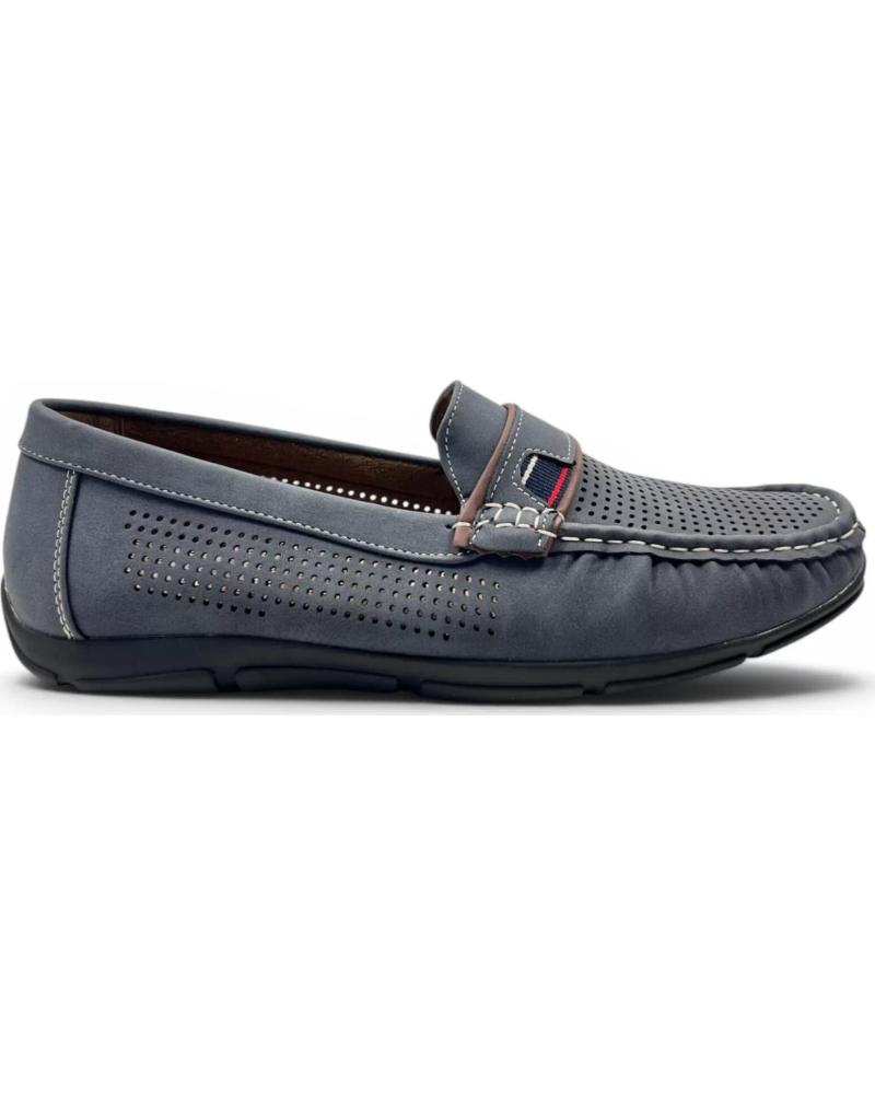 TIMBOS MOCASÍN PICADO MARINO 132866 AZUL