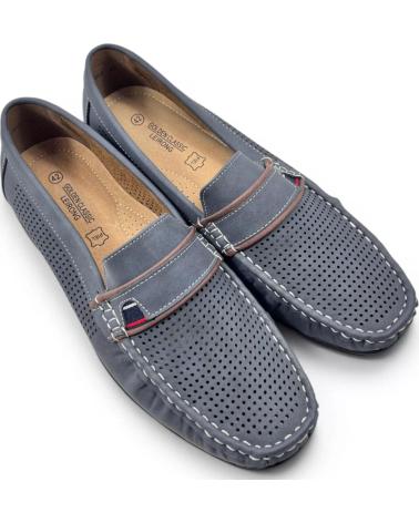TIMBOS MOCASÍN PICADO MARINO 132866 AZUL