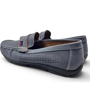 TIMBOS MOCASÍN PICADO MARINO 132866 AZUL