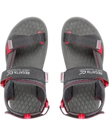REGATTA SANDALIAS BLAZE GRANT NINOS RKF870-3R7 GRIS ROSA
