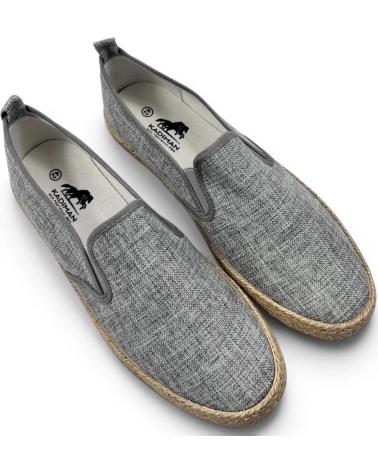 TIMBOS ALPARGATA DE ESPARTO PARA HOMBRE 132837 GRIS