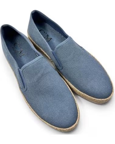 TIMBOS ALPARGATA ESPARTO DE HOMBRE 132831 AZUL