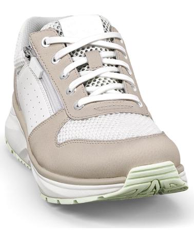 JOYA ZAPATILLAS DYNAMO ZIP W BLANCO Y VERDE WHITEGREEN
