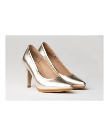 Zapatos de tacón EVA MAÑAS  per Donna SALON PIEL SOFT 1500  PLATINO