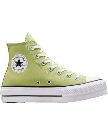 CONVERSE ZAPATILLAS A06137C-354 HIGH TOP MUJER VERDE