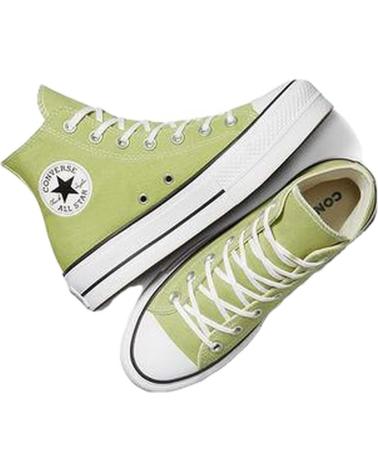CONVERSE ZAPATILLAS A06137C-354 HIGH TOP MUJER VERDE