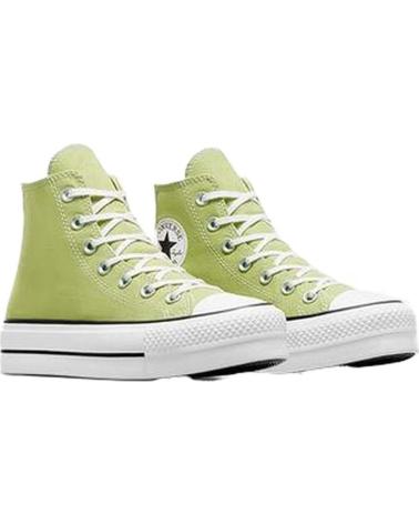 CONVERSE ZAPATILLAS A06137C-354 HIGH TOP MUJER VERDE