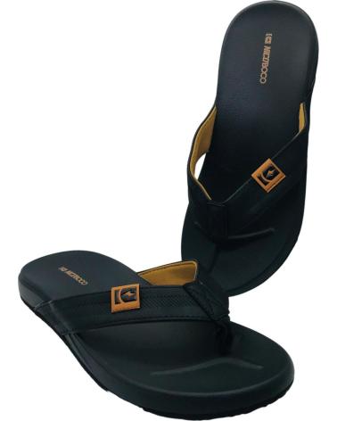 NICOBOCO CHANCLAS DE DEDO SESTER PARA HOMBRE NEGRO