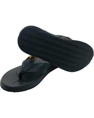 NICOBOCO CHANCLAS DE DEDO SESTER PARA HOMBRE NEGRO