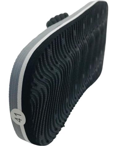 NICOBOCO CHANCLAS DE DEDO HIPPIE NEGRO