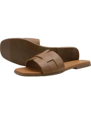 OH MY SANDALS SANDALIAS PLANAS 5800 EN PIEL CUERO