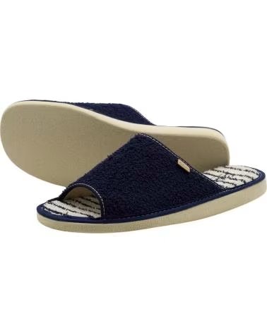 ZAPATILLAS DE CASA ABIERTAS CABRERA 2944 MARINO