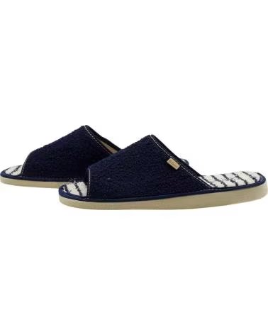 ZAPATILLAS DE CASA ABIERTAS CABRERA 2944 MARINO