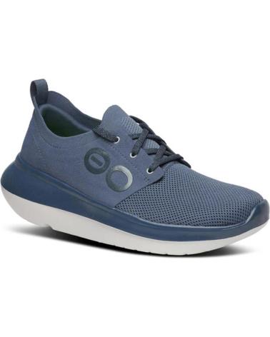 OOFOS ZAPATILLAS OOMY STRIDE AZUL PARA HOMBRE BLUE