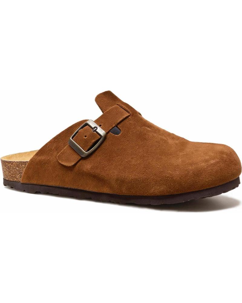 CHIKA10 ZUECO ST BIKER 4235 ANTE TAN CUERO-TAN