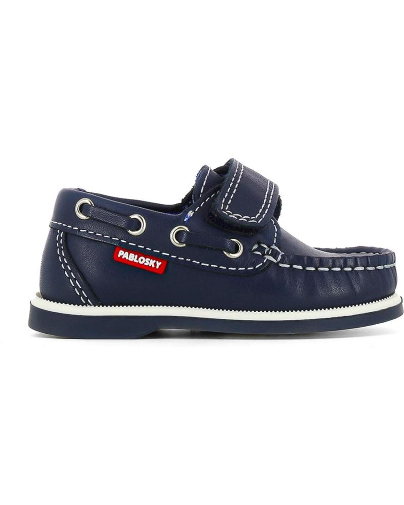 Mocasines De Ni o PABLOSKY MOCASIN NAUTICO RIDER MARINO