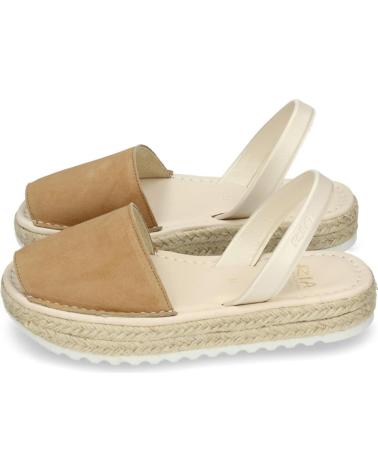 Sandalias de Mujer RIA MENORCA MENORQUINA ESPARTO 21920 ANTE C- 6482